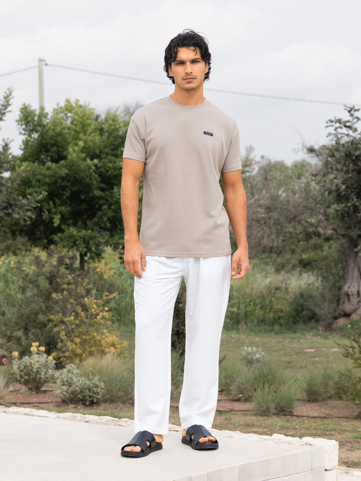 Lucca Trousers - White
