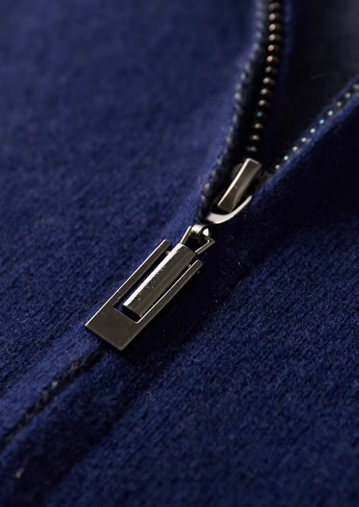 Premium Cashmere Navy Blue Torino Leisure Set by SATRI & CO. – product view 3
