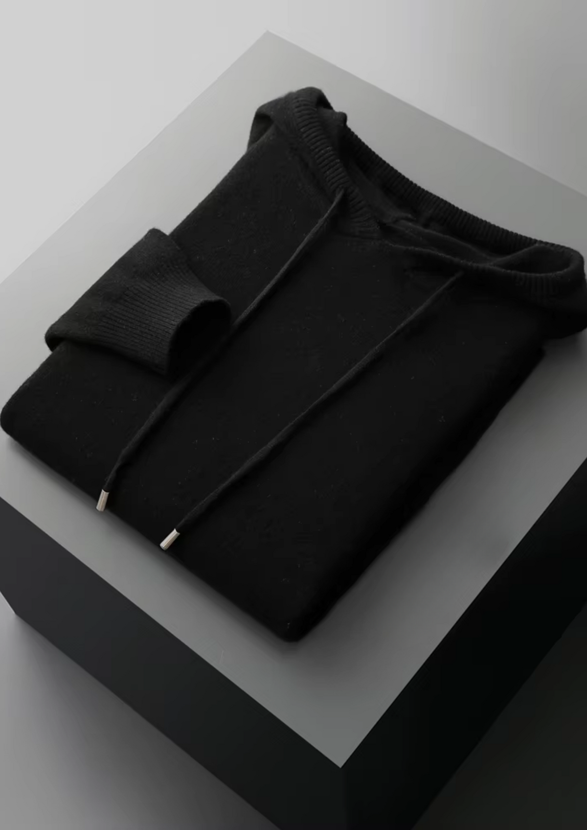 Pure Extra-Fine Merino Wool Black Savro Set by SATRI & CO. – product view 2