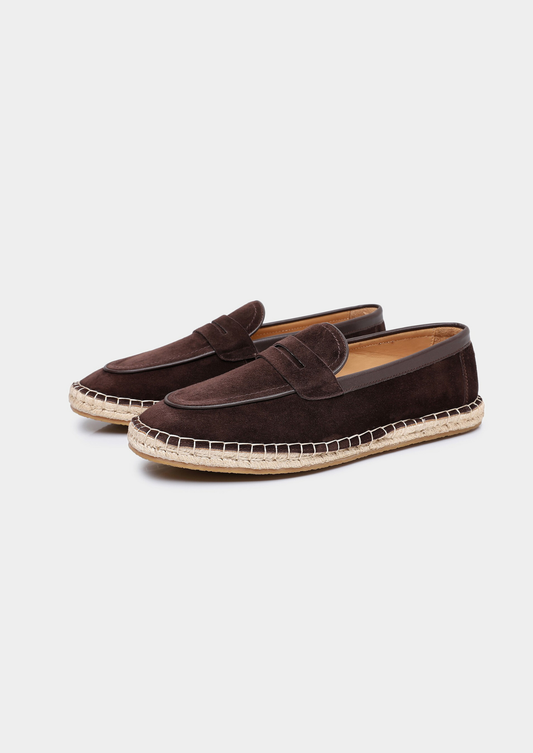 Penny Seaside Espadrilles - Coffee by SATRI & CO. – product view 1