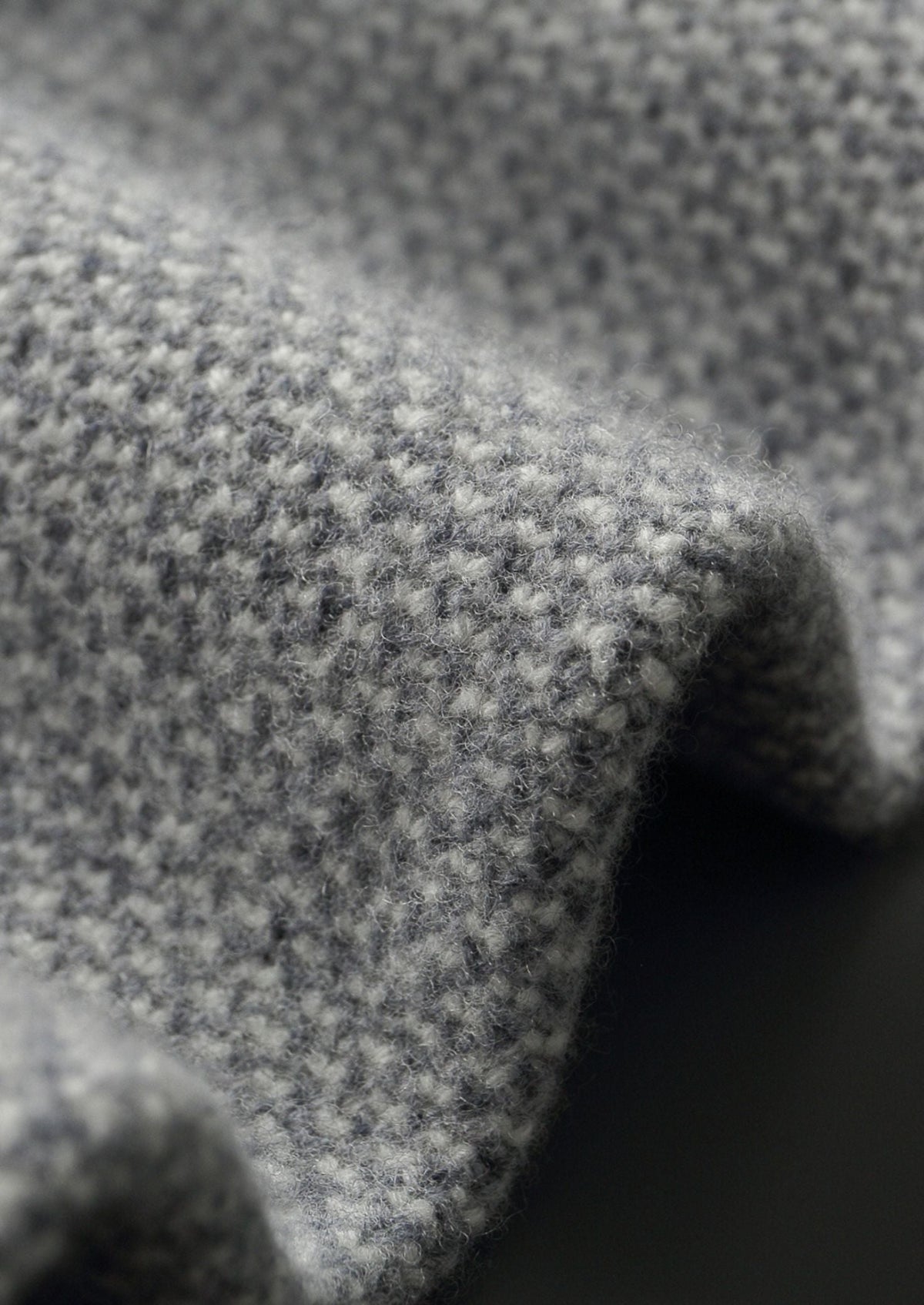 Pure Extra-Fine Merino Wool Light Grey Jacquard Set by SATRI & CO. – product view 10