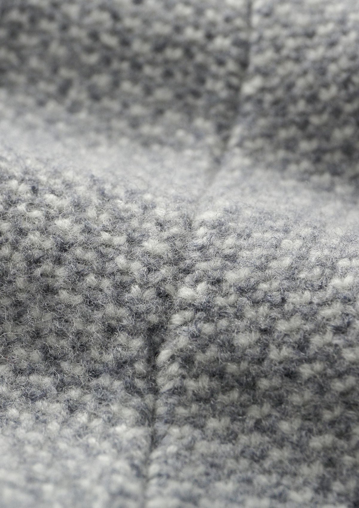 Pure Extra-Fine Merino Wool Light Grey Jacquard Set by SATRI & CO. – product view 17
