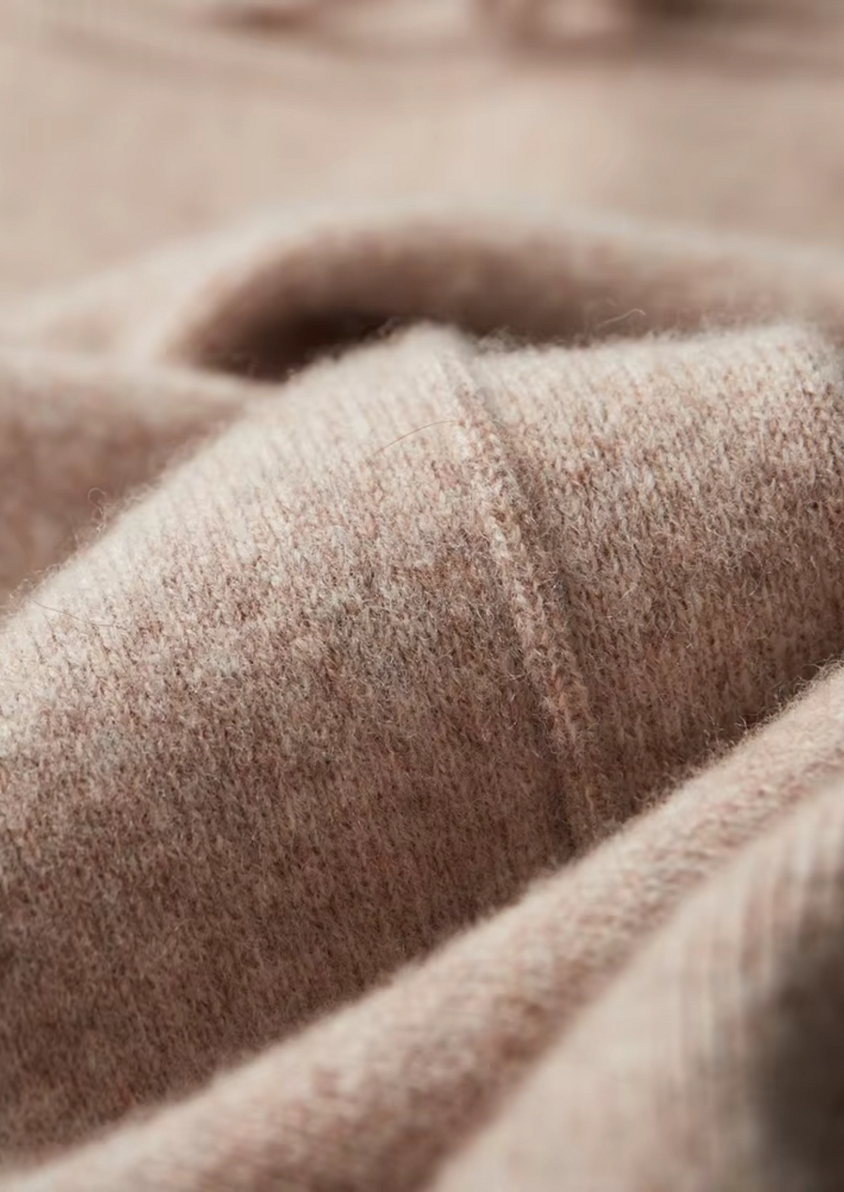 Pure Extra-Fine Merino Wool Light Grey Leisure Joggers by SATRI & CO. – product view 8