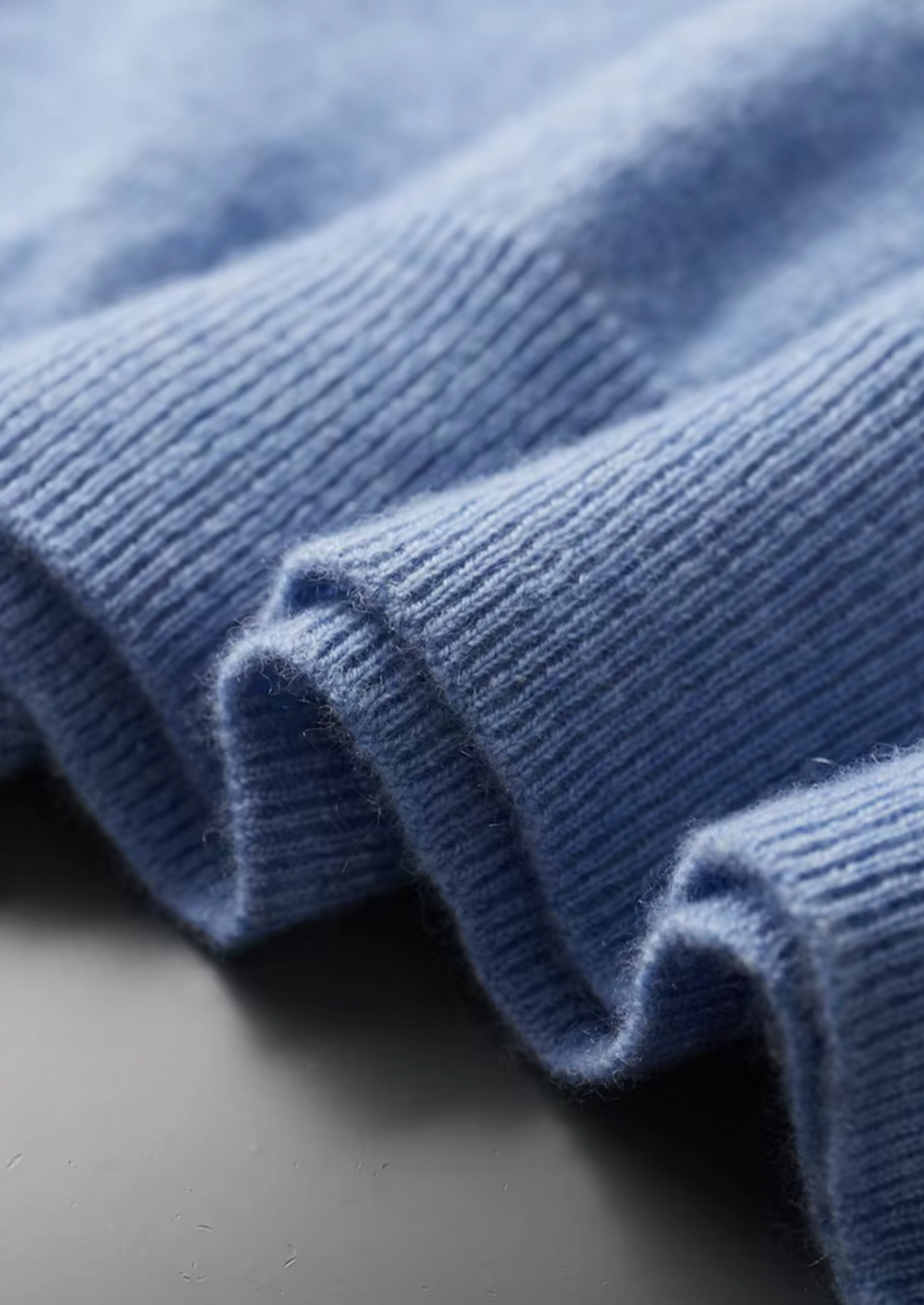 Premium Cashmere Mock Neck T-Shirt by SATRI & CO. – product view 10