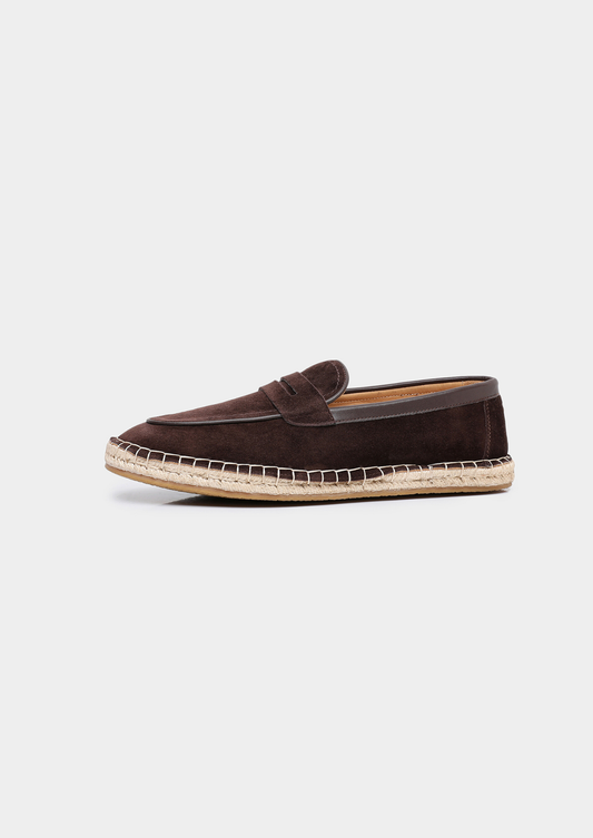 Penny Seaside Espadrilles - Coffee by SATRI & CO. – product view 2