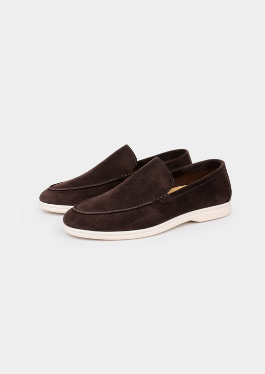 Marina Loafers - Coffee by SATRI & CO. – product view 1
