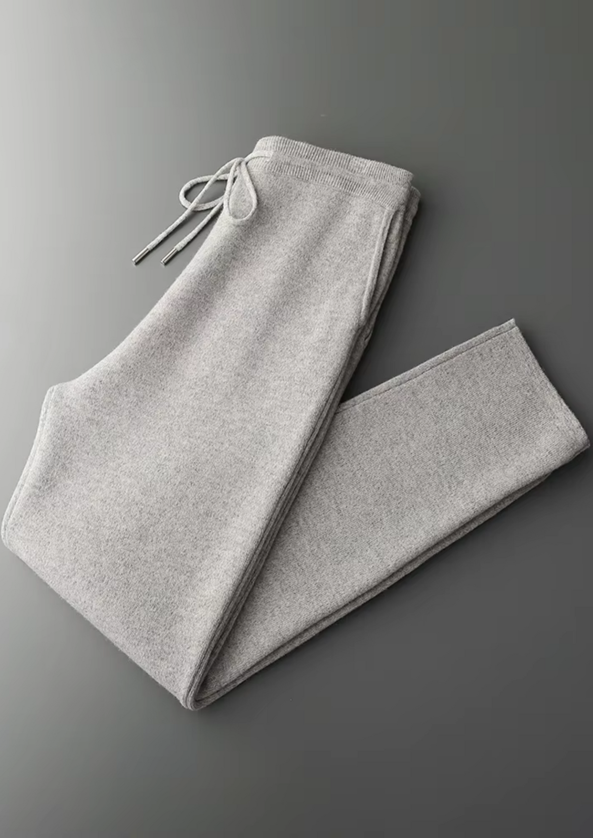 Merino Wool Straight-Leg Leisure Trousers by SATRI & CO. – view 3