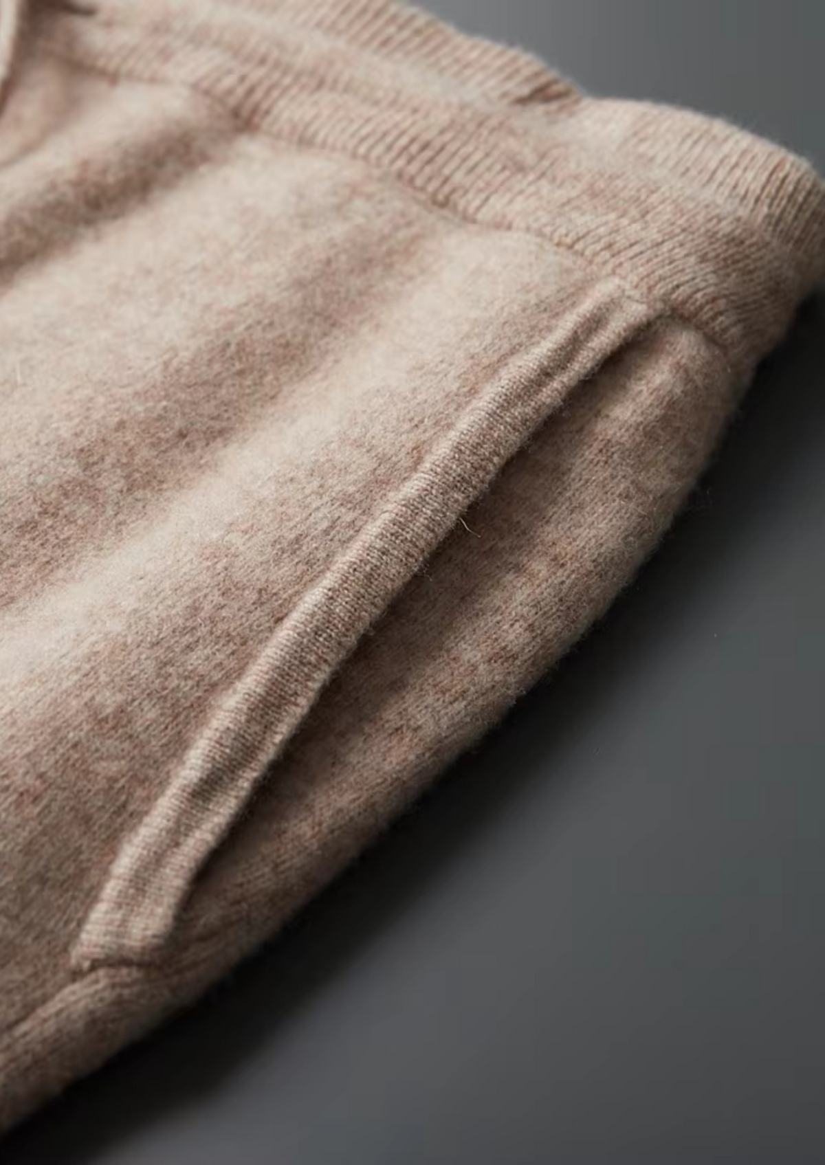 Pure Extra-Fine Merino Wool Beige Savro Set by SATRI & CO. – product view 10
