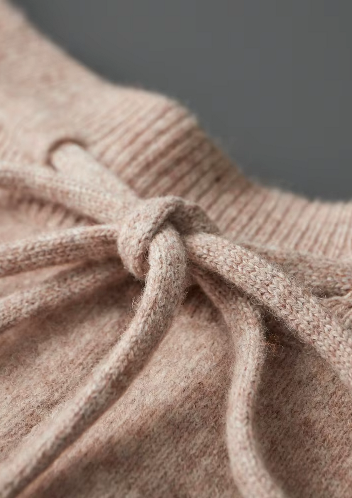 Pure Extra-Fine Merino Wool Beige Savro Set by SATRI & CO. – product view 11