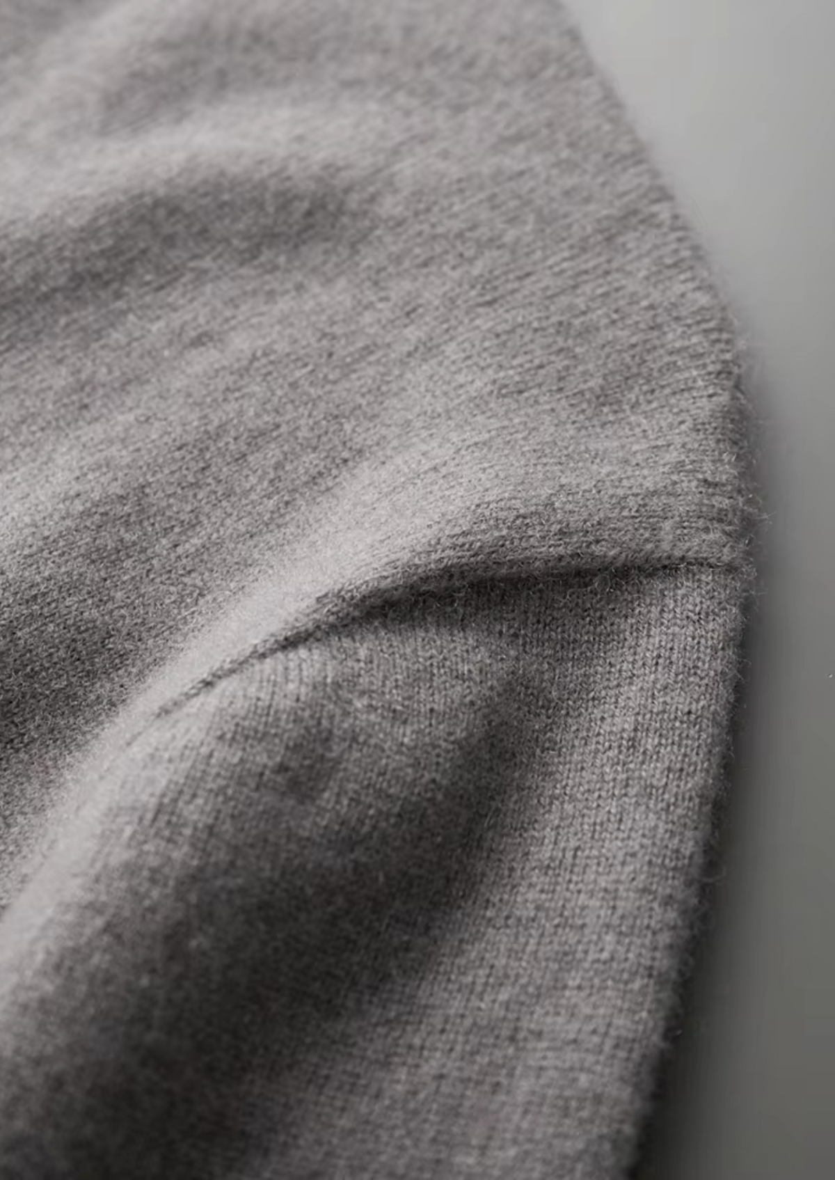 Premium Cashmere Mock Neck T-Shirt by SATRI & CO. – product view 5