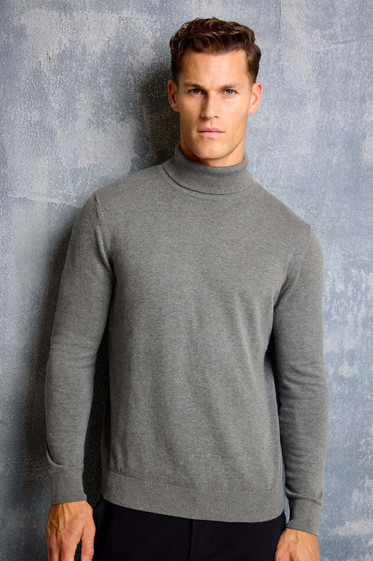 Men's Santoni Turtleneck Jumper | SATRI