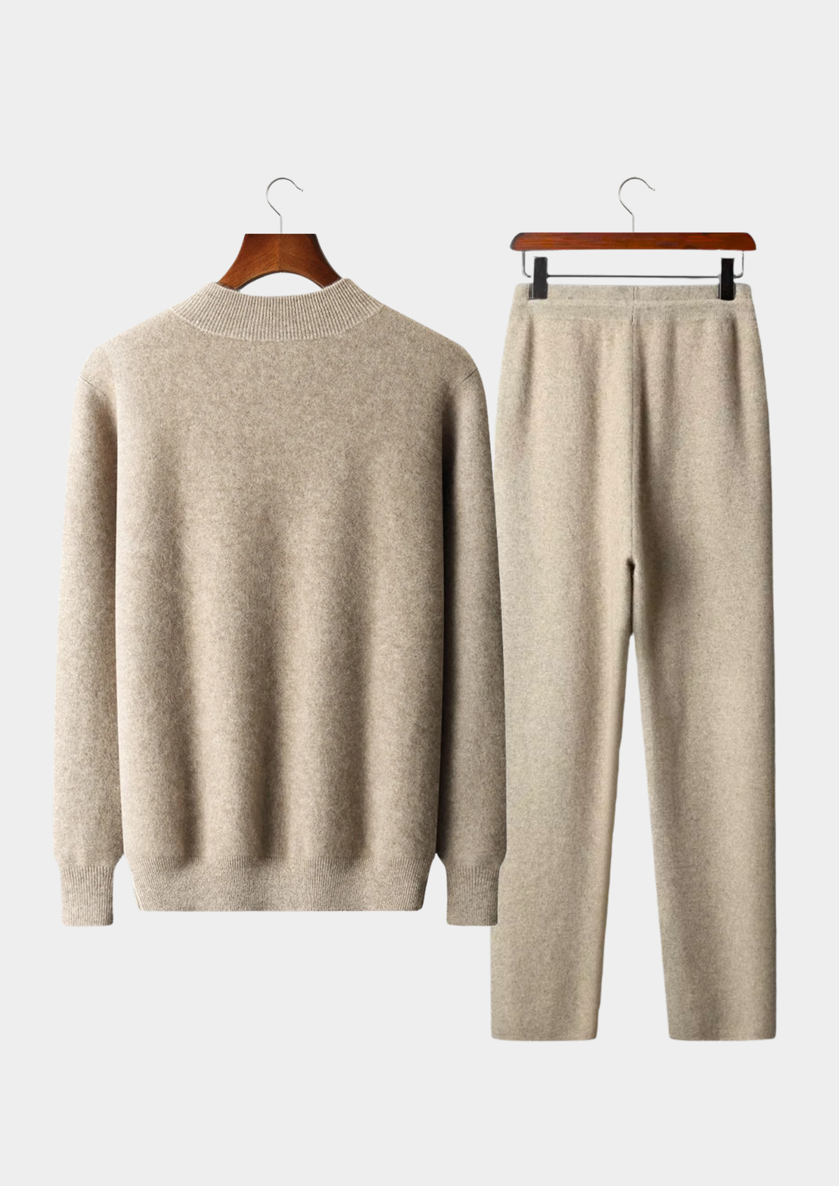 Cashmere Zip Cardigan & Trousers Set by SATRI & CO. – view 2