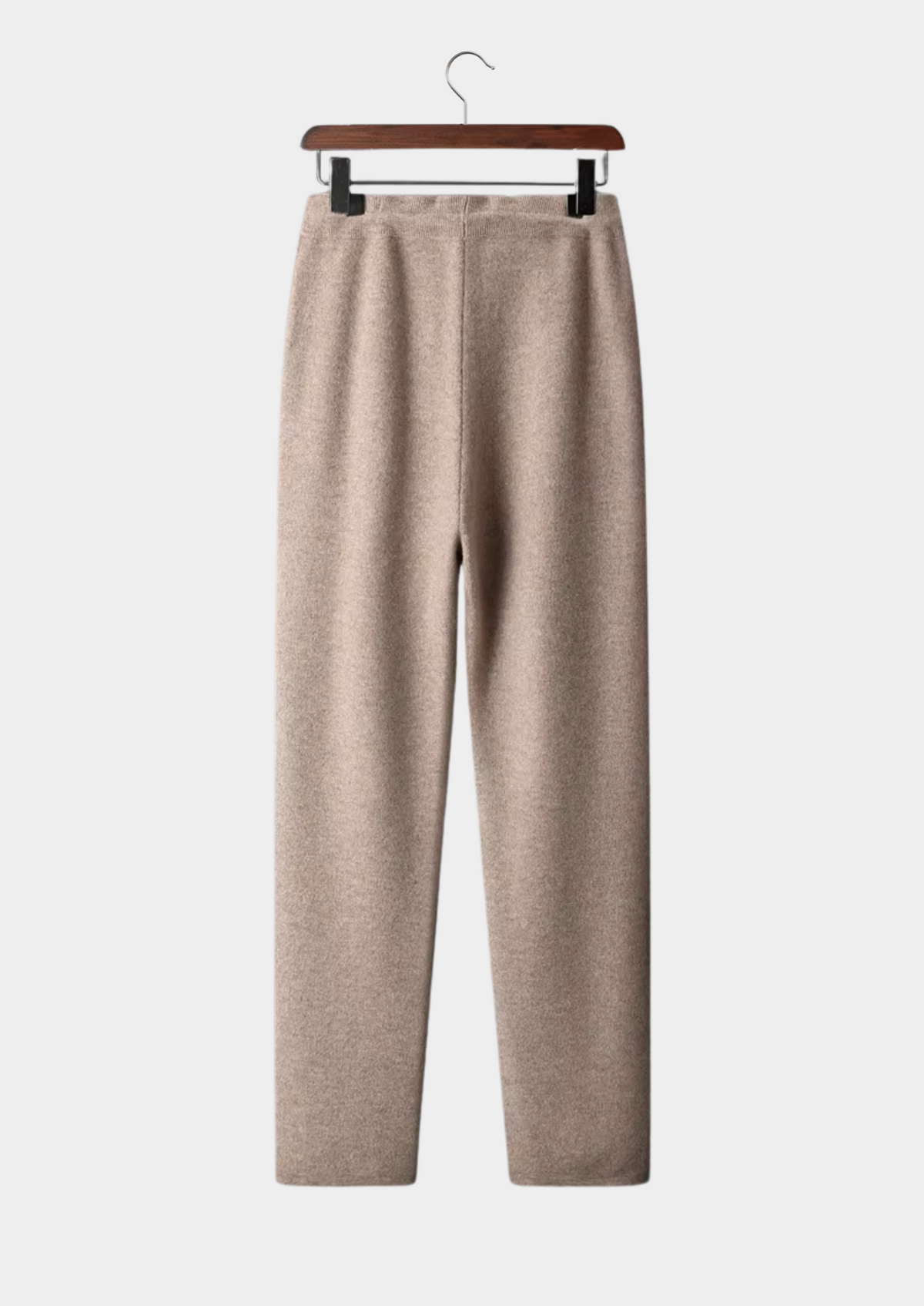 Merino Wool Straight-Leg Leisure Trousers by SATRI & CO. – view 5