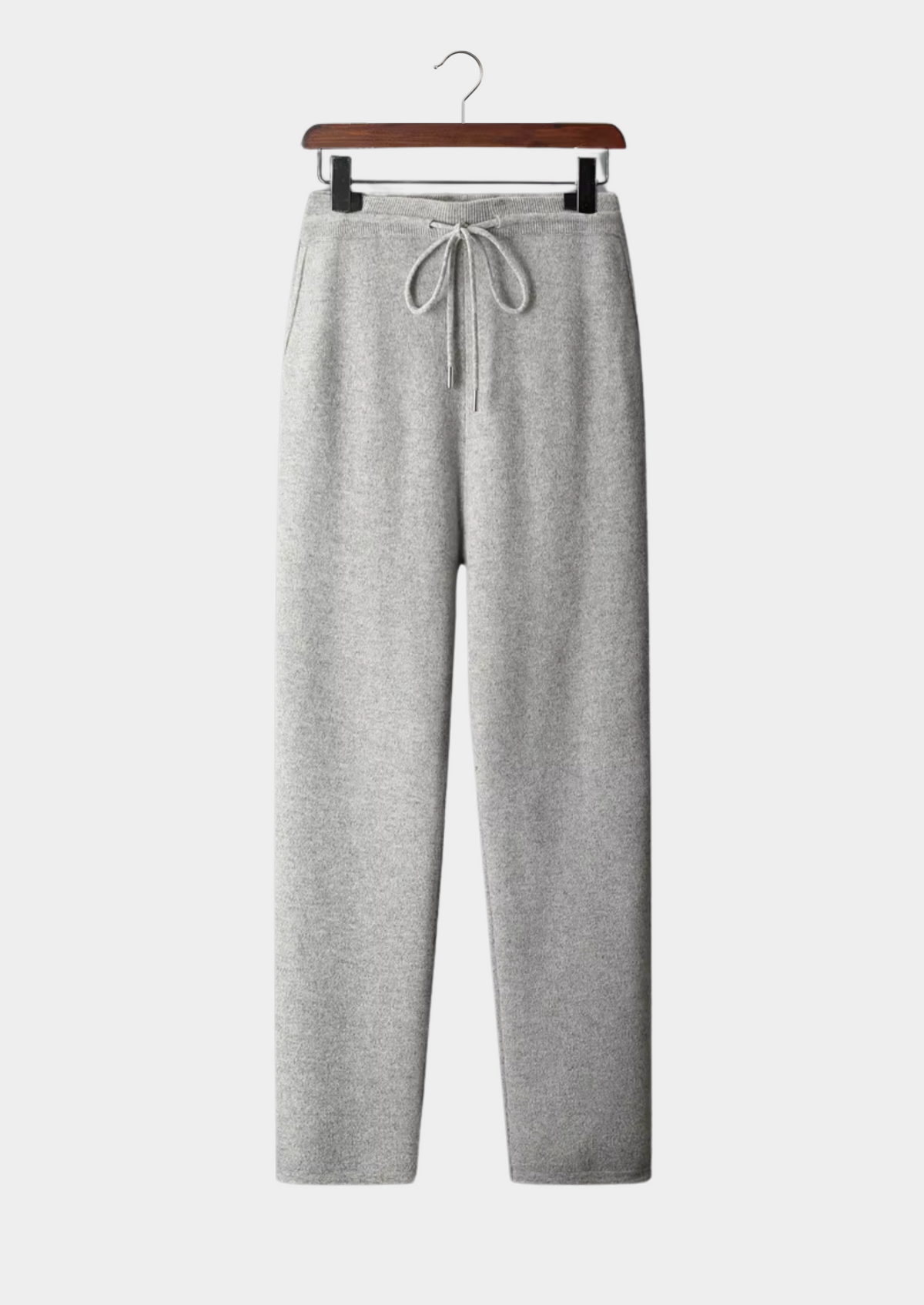 Merino Wool Straight-Leg Leisure Trousers by SATRI & CO. – view 1