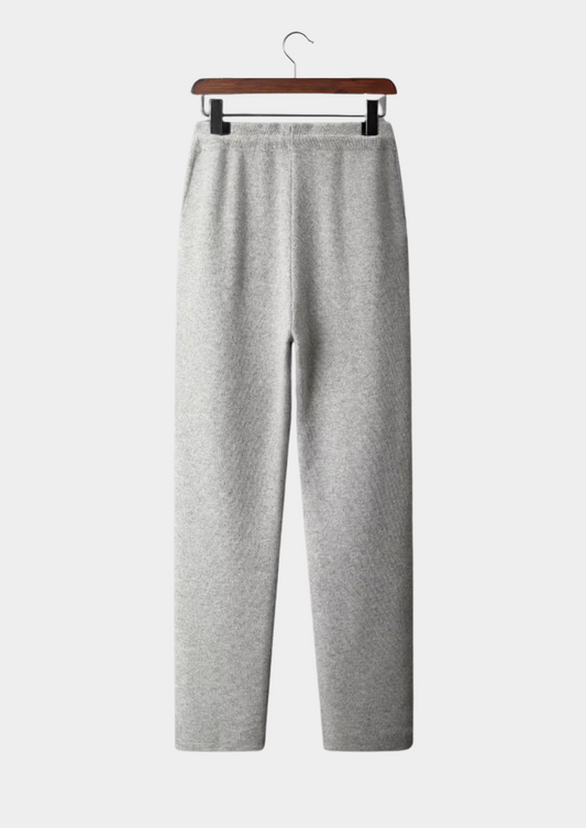 Merino Wool Straight-Leg Leisure Trousers by SATRI & CO. – view 2