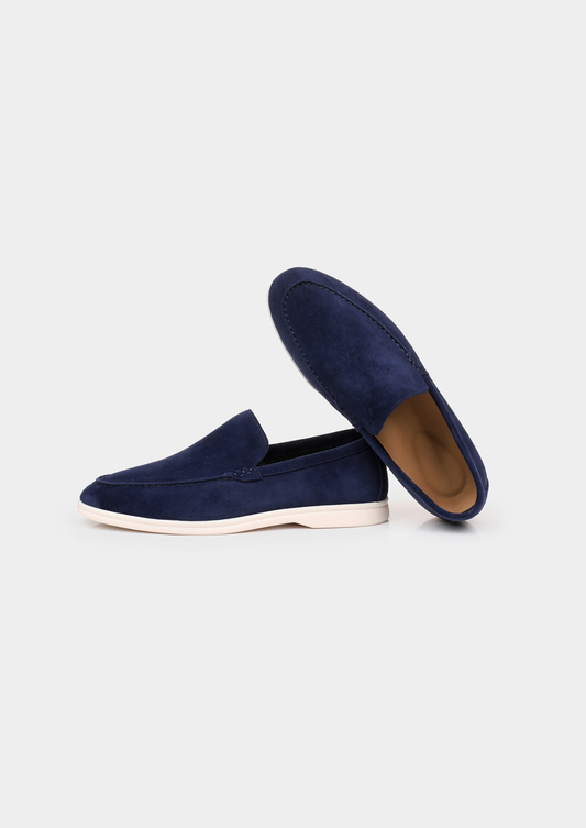 Marina Loafers - Navy Blue by SATRI & CO. – product view 2