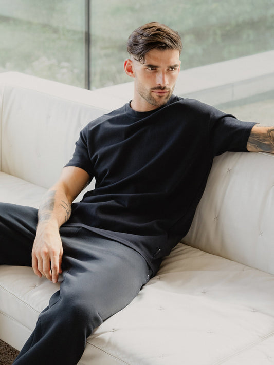Basic Relaxed T-Shirt - Black