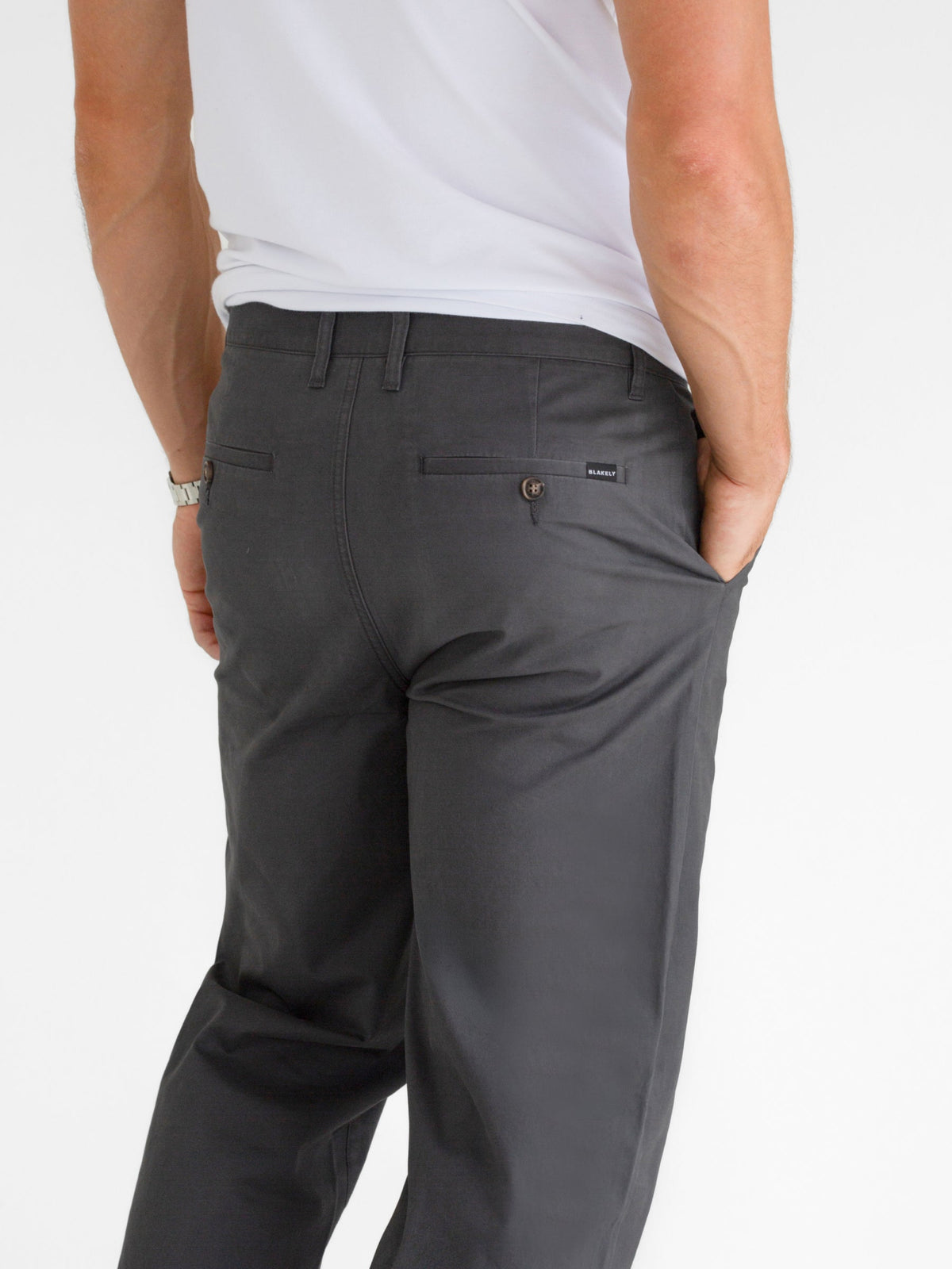 Stretch Chinos - Graphite