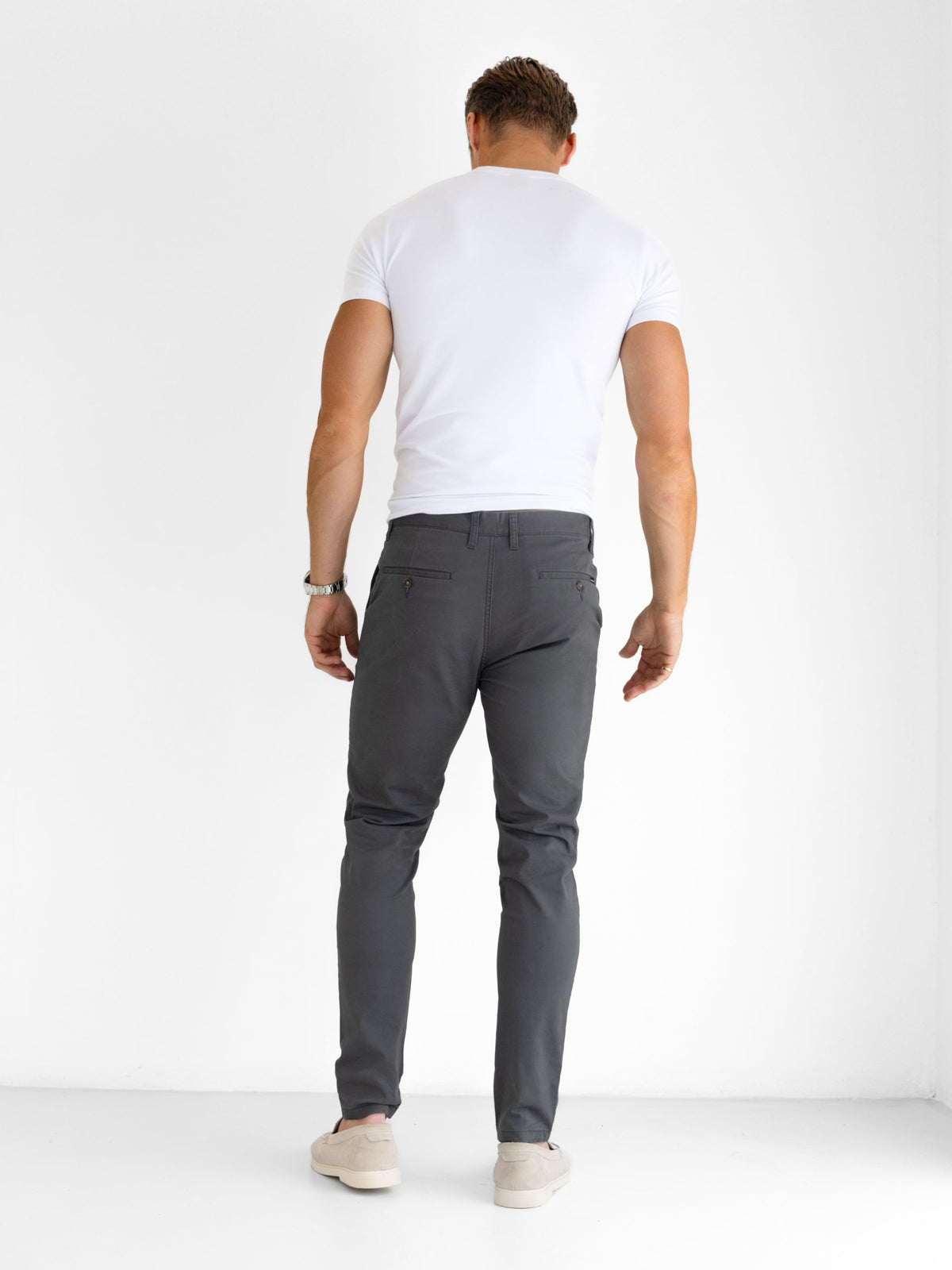 Stretch Chinos - Graphite
