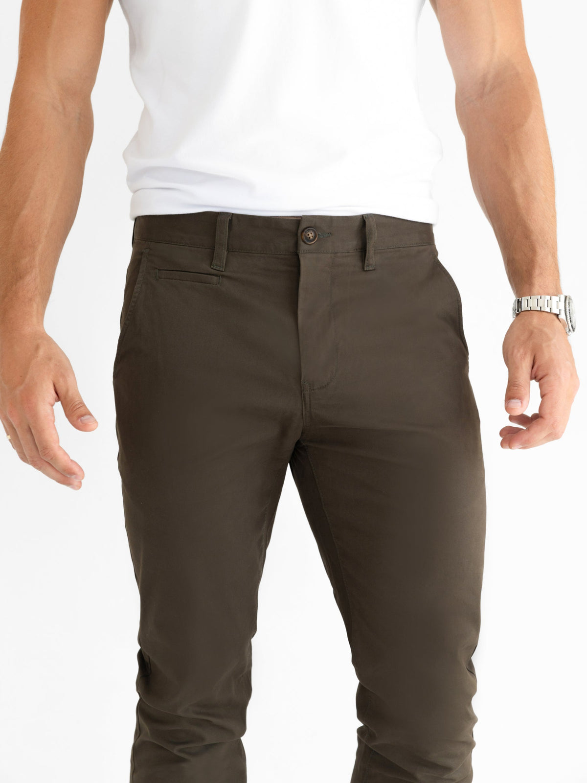 Stretch Chinos - Khaki