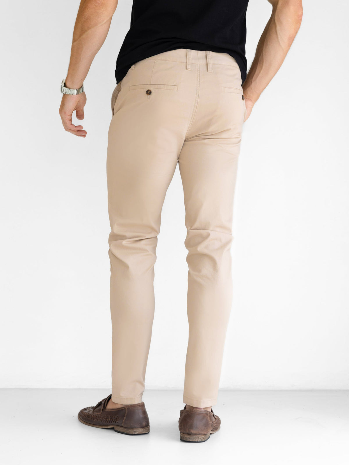 Stretch Chinos - Tan