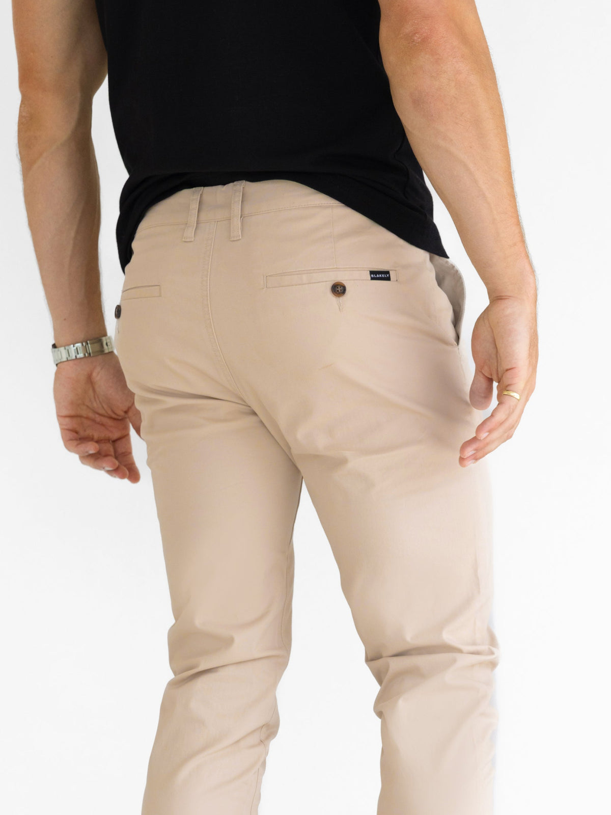 Stretch Chinos - Tan