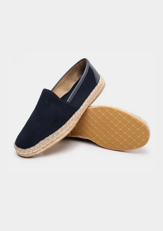 Seaside Espadrilles - Navy Blue by SATRI & CO. – product view 2