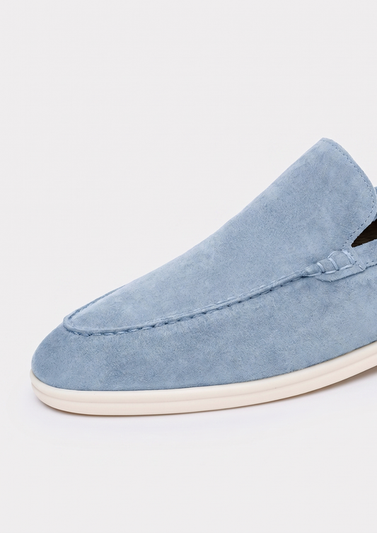 Marina Loafers - Baby Blue by SATRI & CO. – product view 2