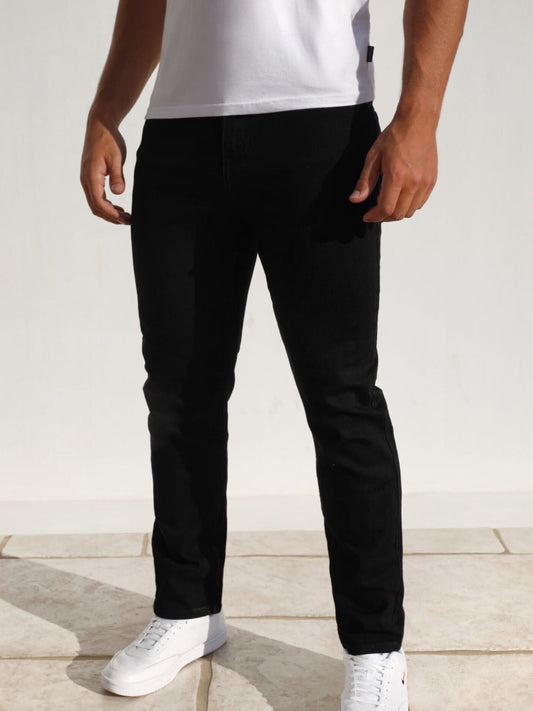 Men's Vol.10 Slim Jeans - Black | SATRI
