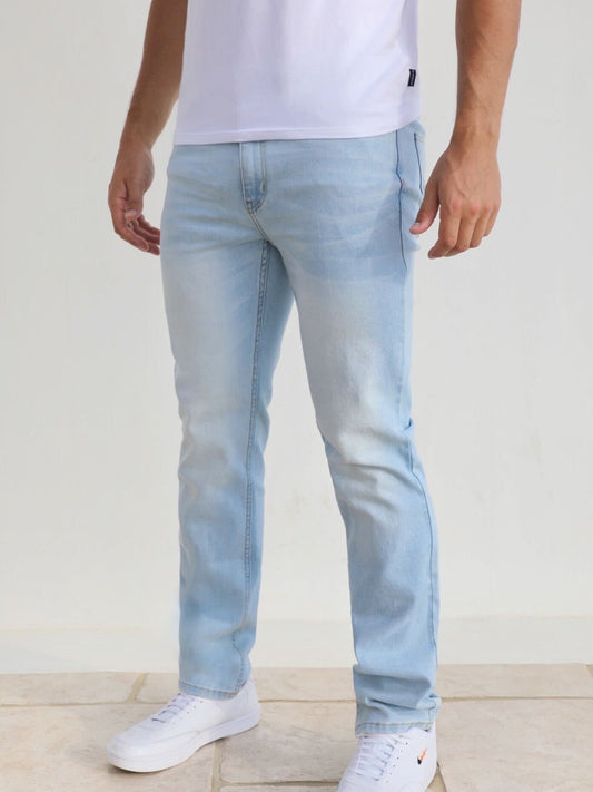 Men's Vol.10 Slim Jeans - Light Blue | SATRI