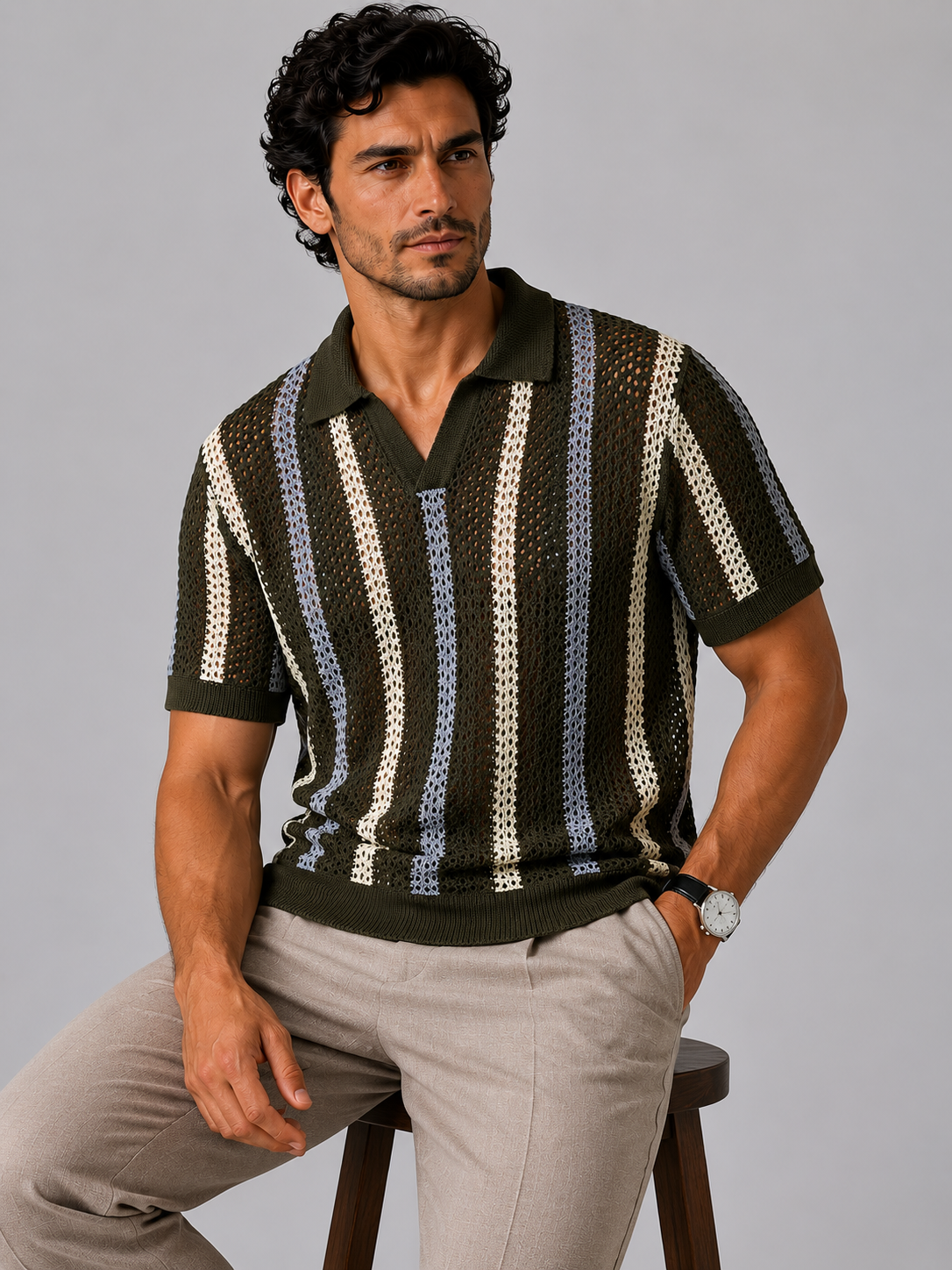 Knitted Shirt S0954
