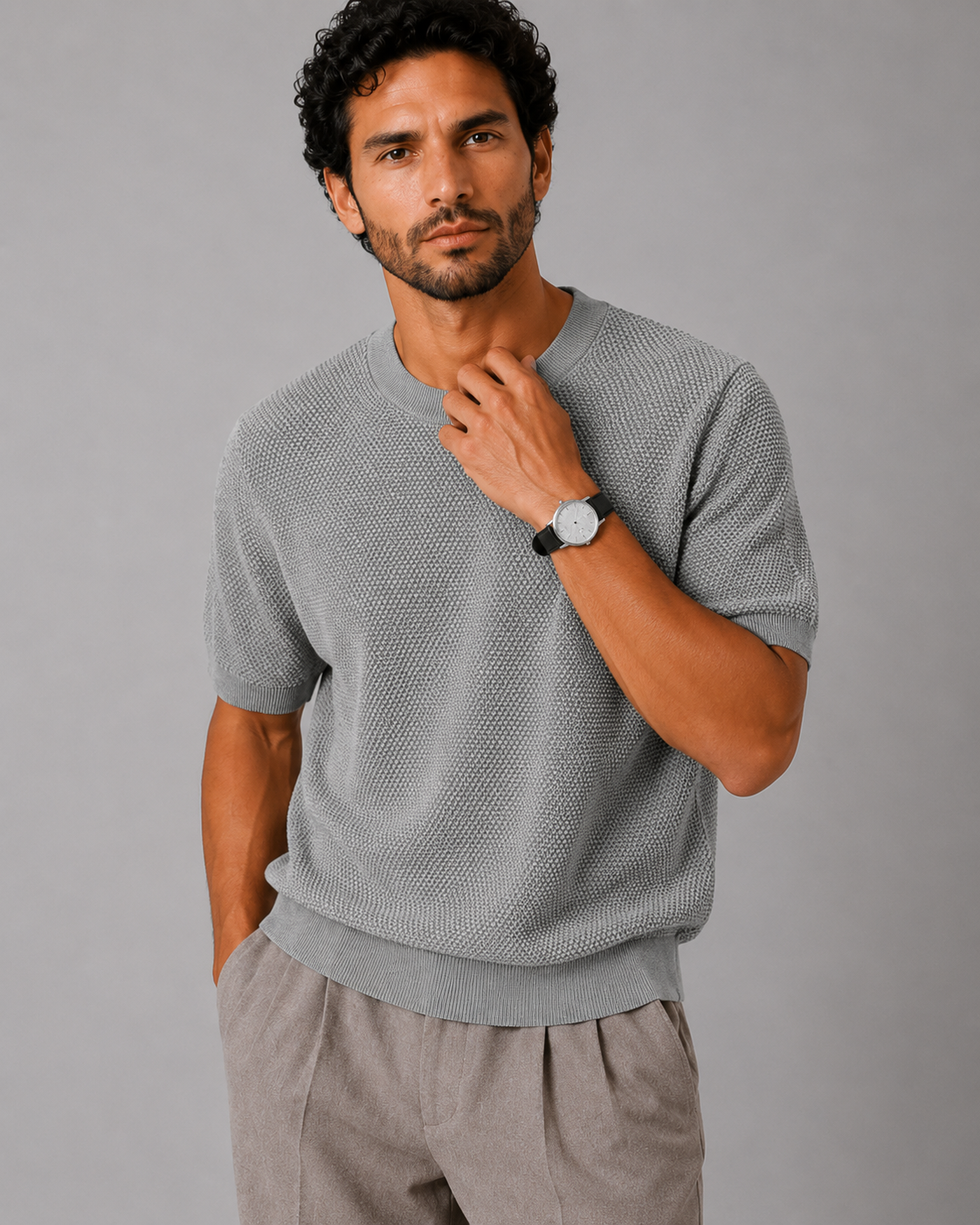 Knitted T-Shirt S247