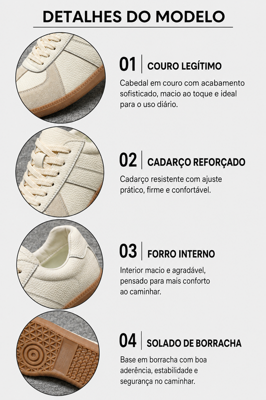 Leather Trainers Royale