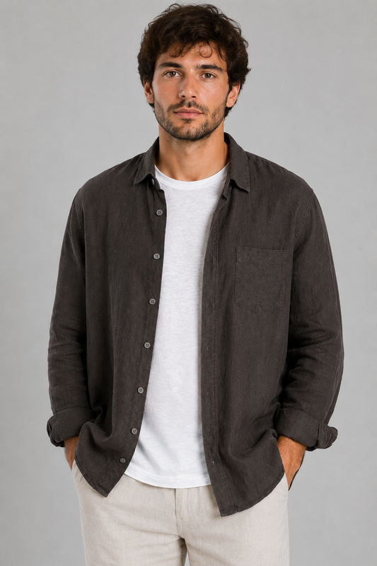 Men's Ibirapuera Linen Shirt | SATRI