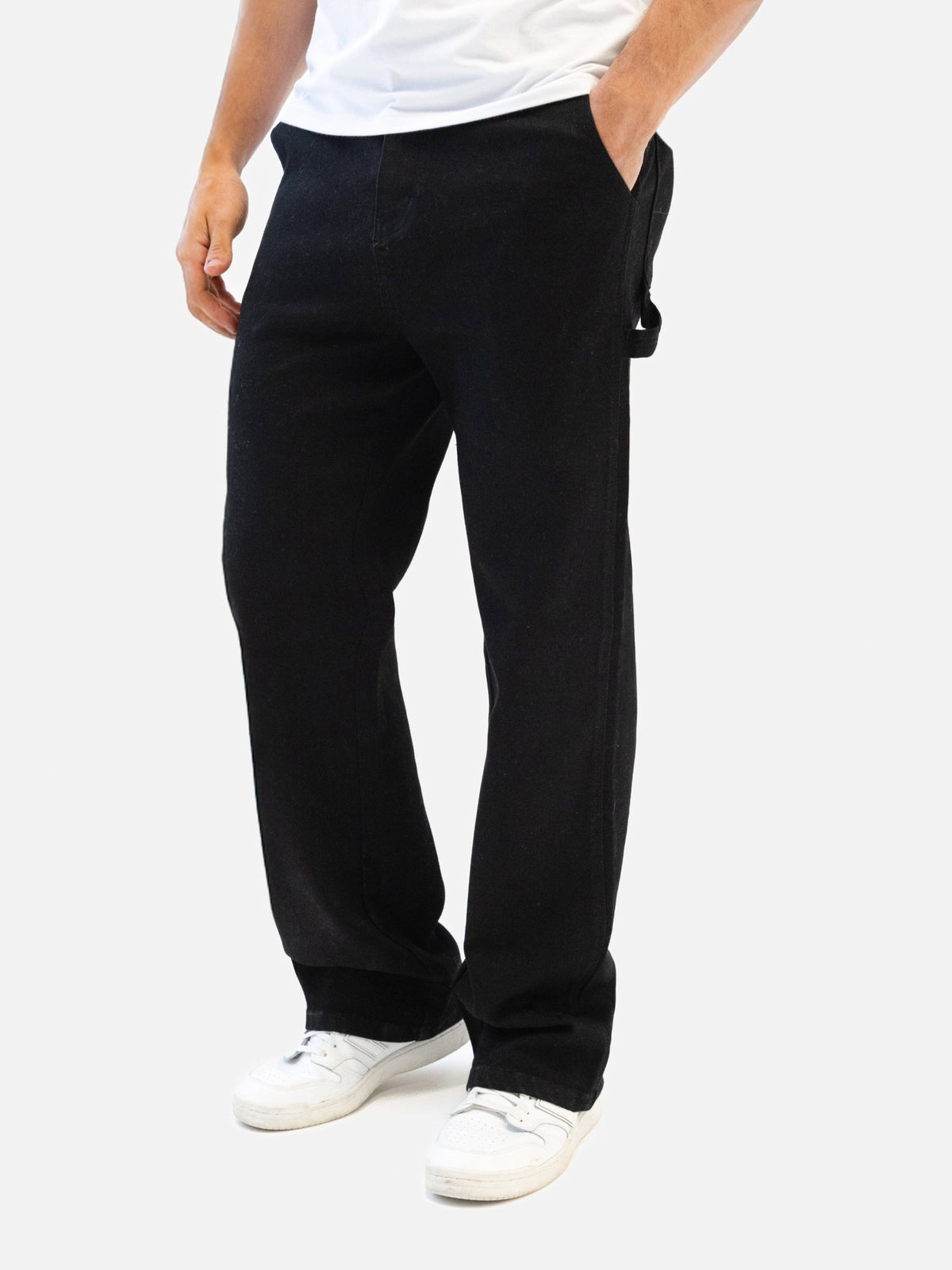 Men's Vol.19 Carpenter Jeans - Black | SATRI