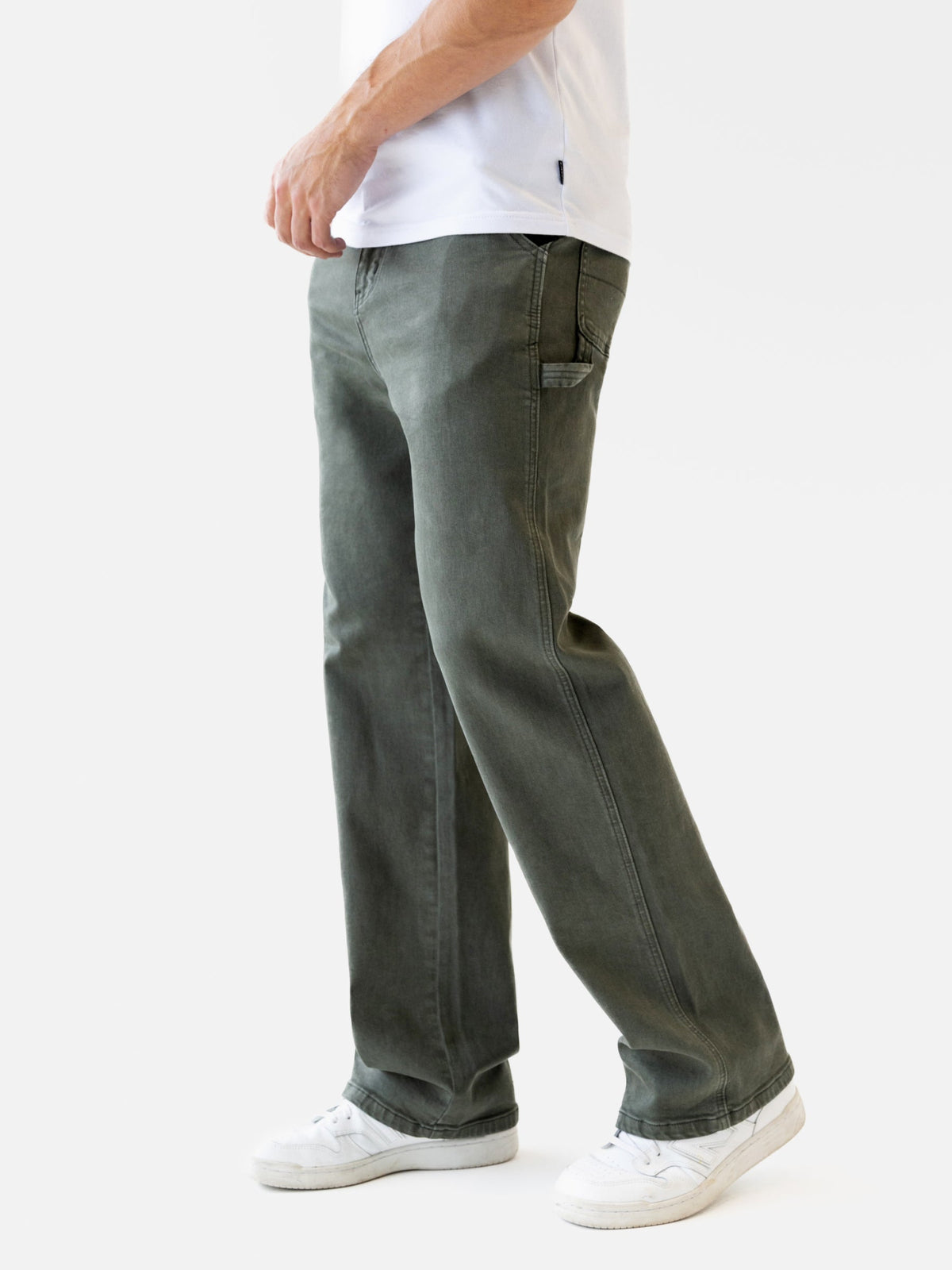 Vol.19 Carpenter Jeans - Olive Green