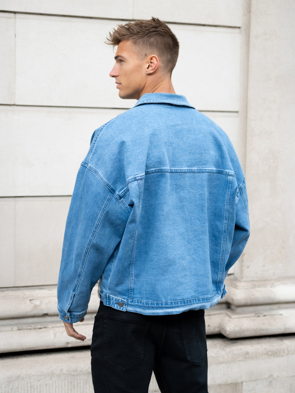 Denim Trucker Jacket - Blue