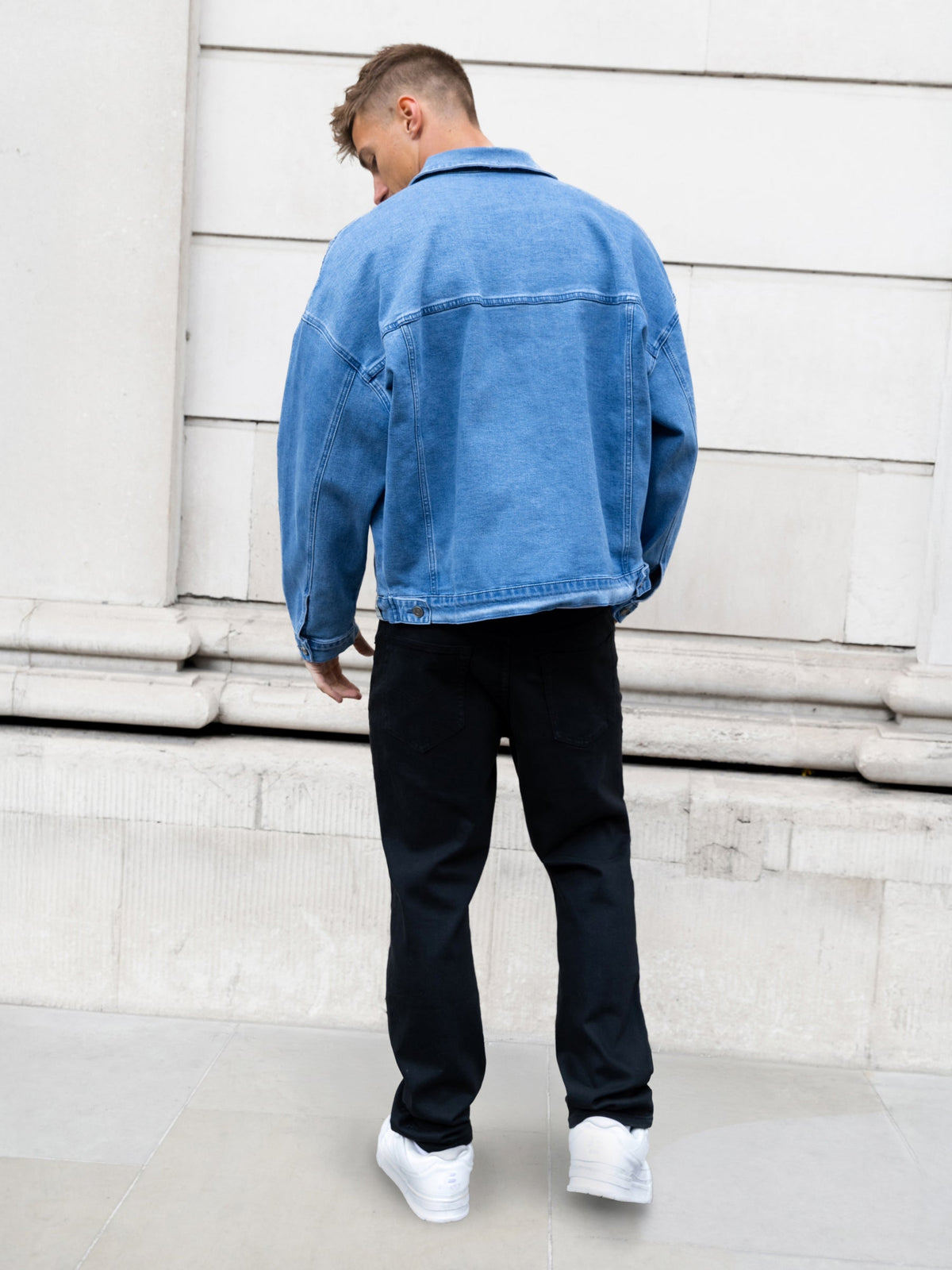 Denim Trucker Jacket - Blue