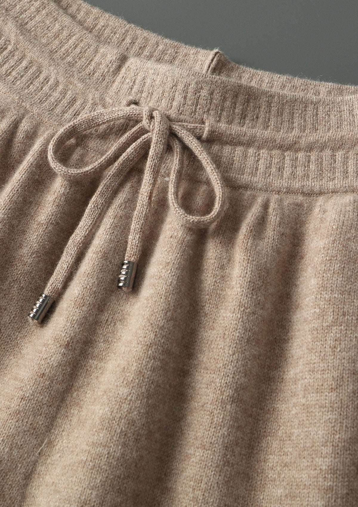 Pure Extra-Fine Merino Wool Drawstring Trousers by SATRI & CO. – product view 3