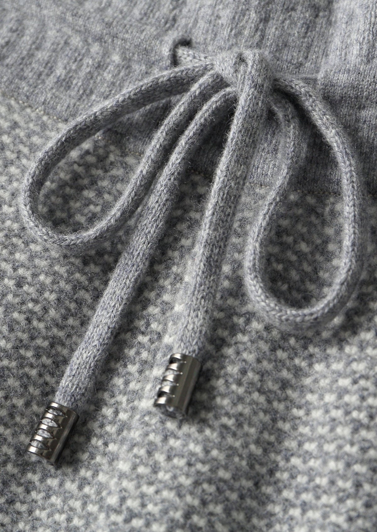 Pure Extra-Fine Merino Wool Jacquard Trousers by SATRI & CO. – product view 10