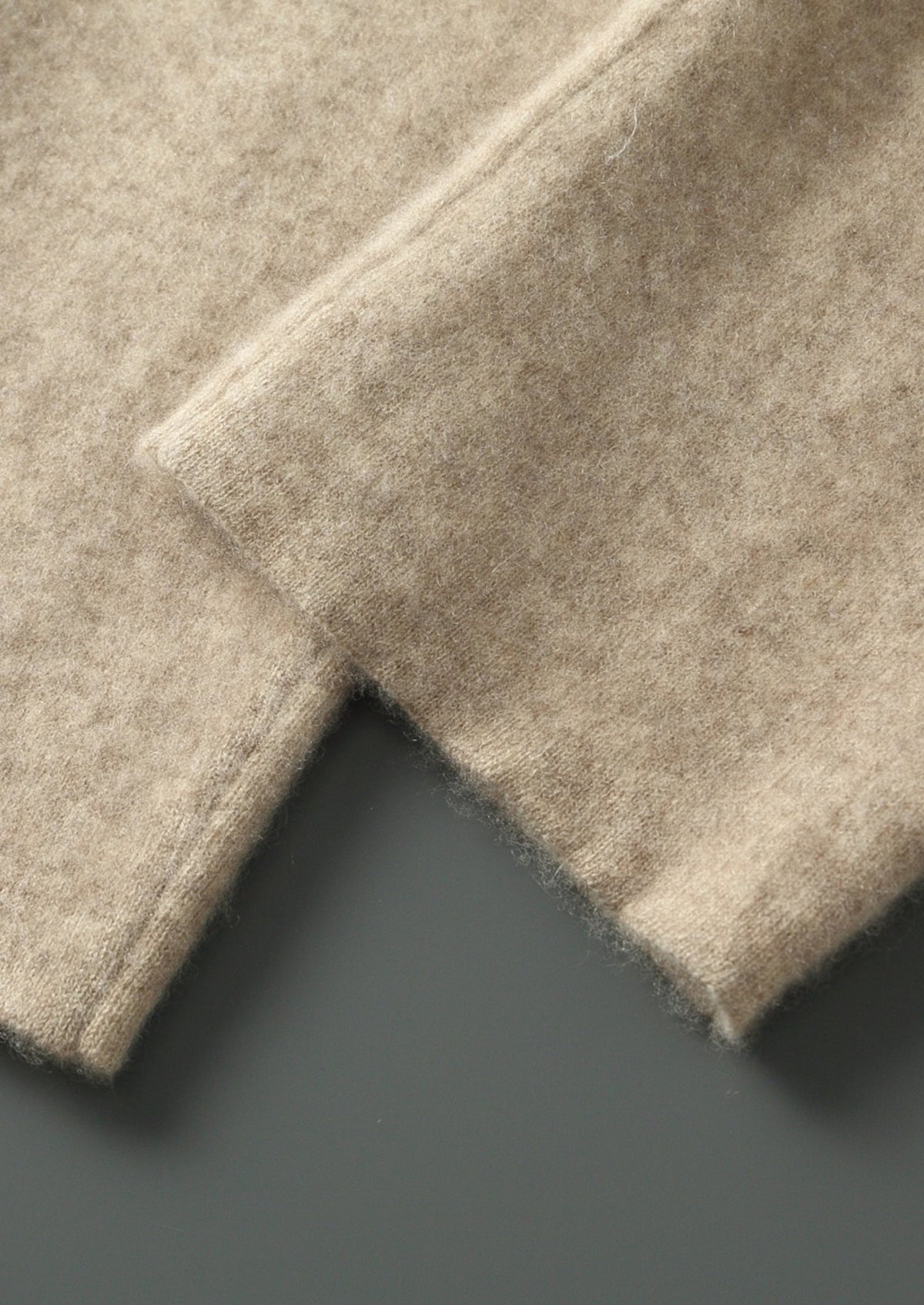 Pure Extra-Fine Merino Wool Contrast Leisure Trousers by SATRI & CO. – product view 11
