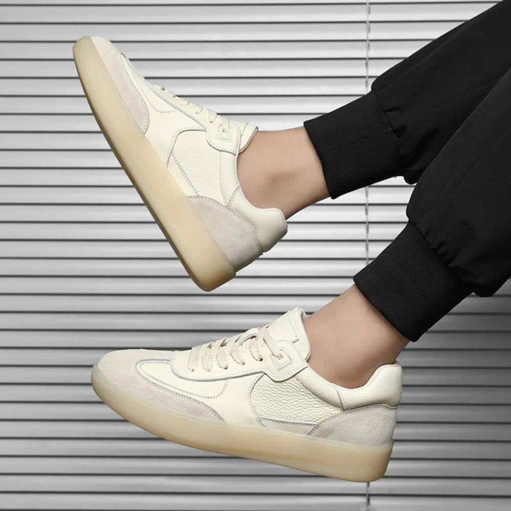Leather Trainers Refine
