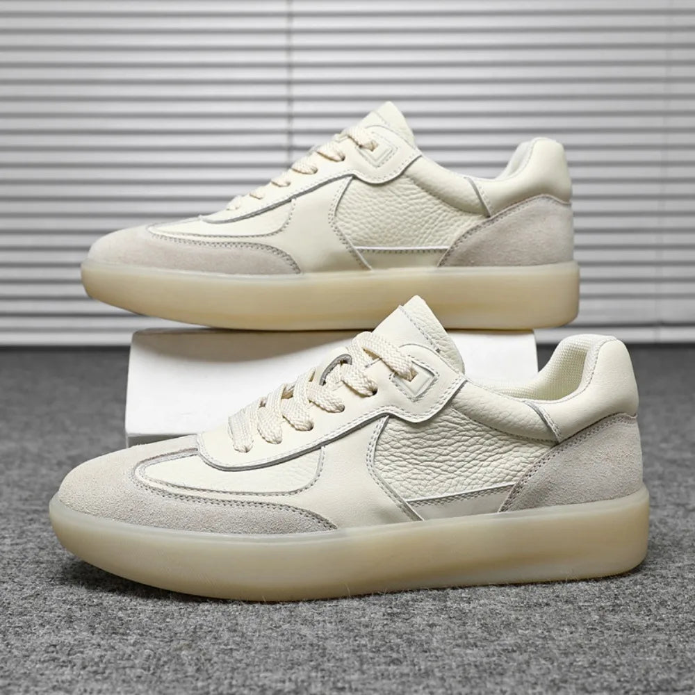 Leather Trainers Refine