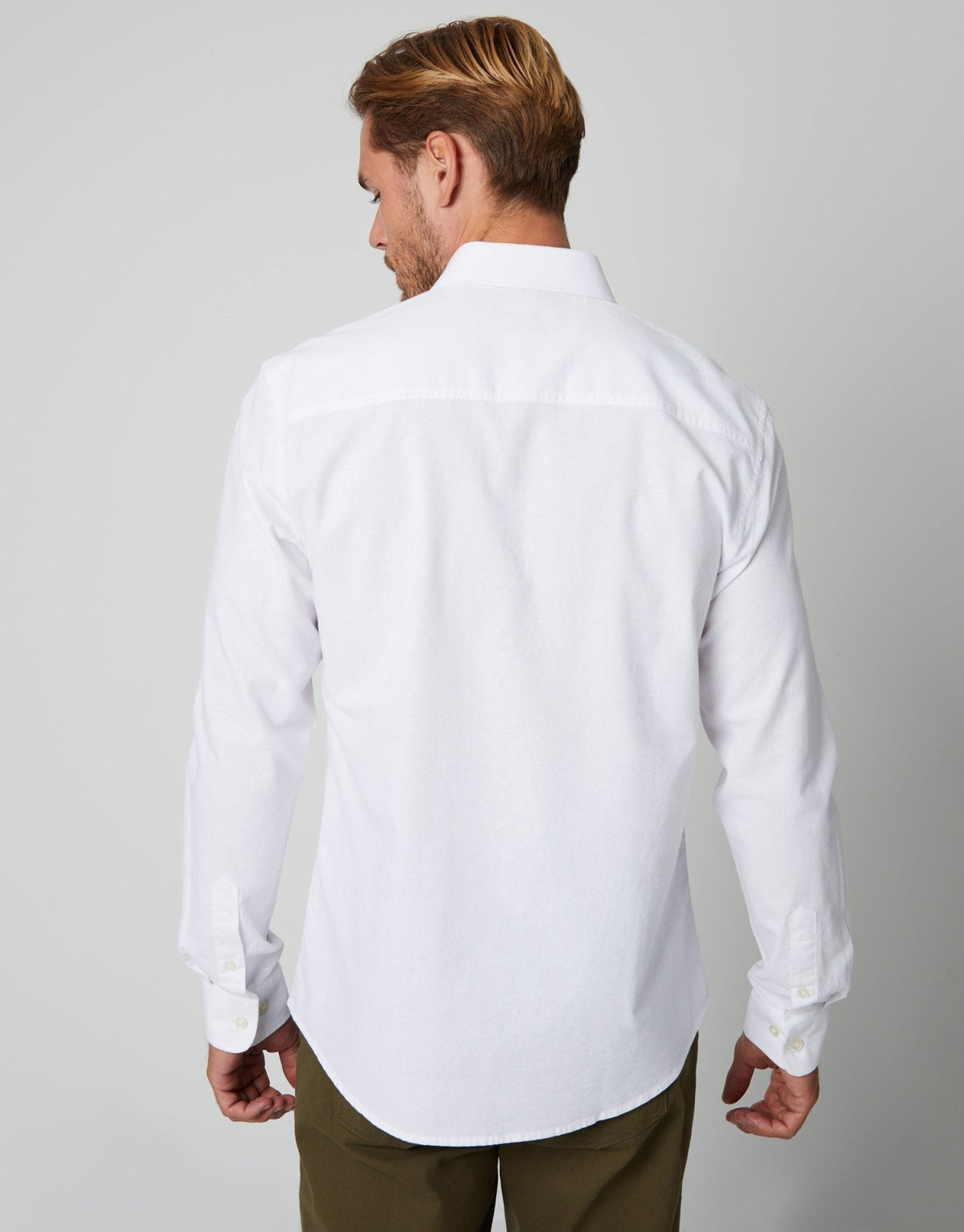 The Classic Cotton Oxford Shirt in White