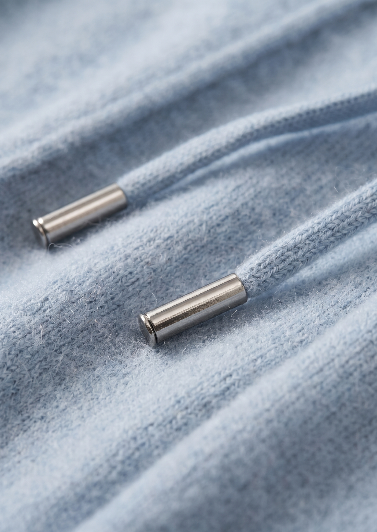 Pure Extra-Fine Merino Wool Light Blue Luzzo Set by SATRI & CO. – product view 5