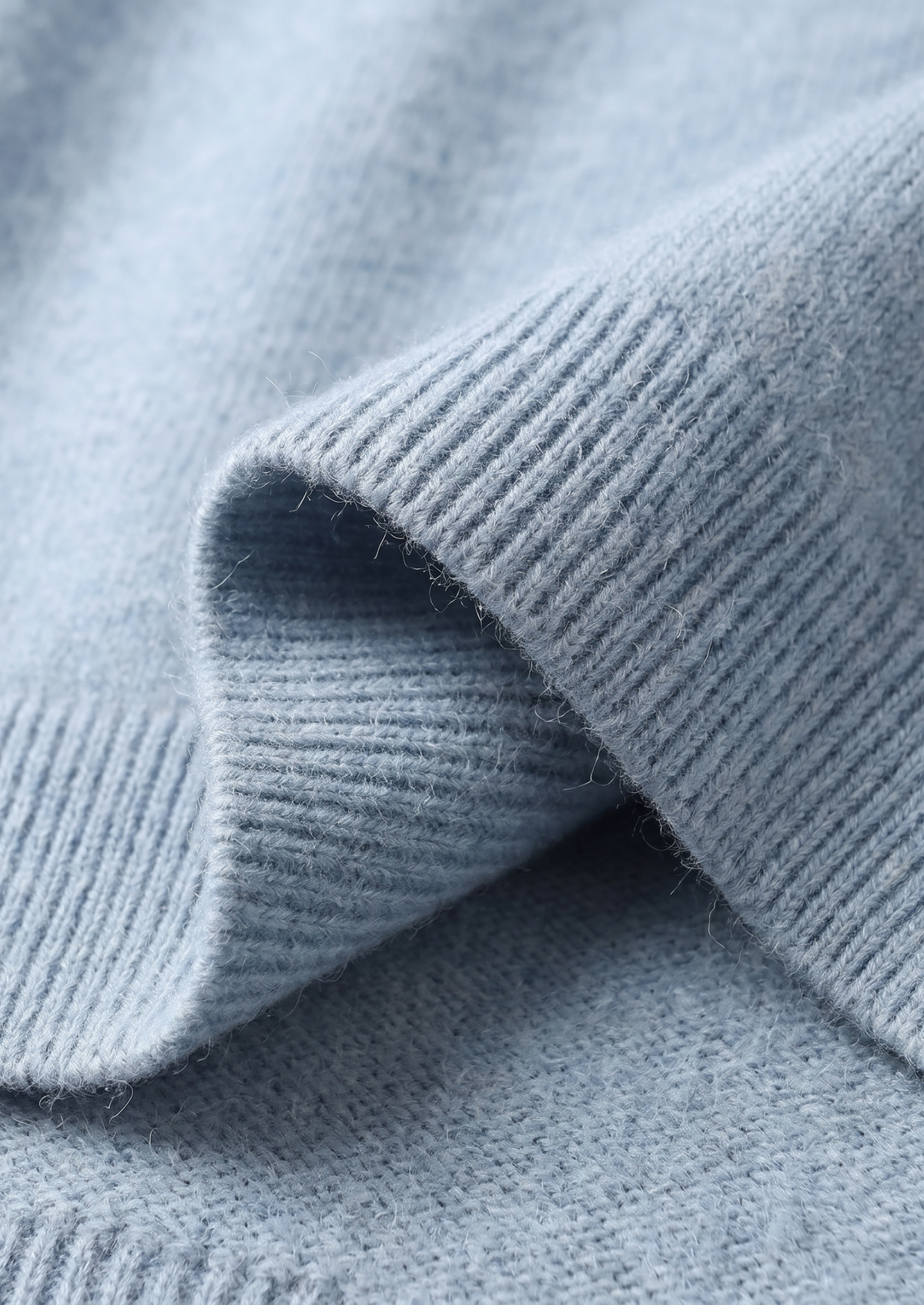 Pure Extra-Fine Merino Wool Light Blue Luzzo Set by SATRI & CO. – product view 3
