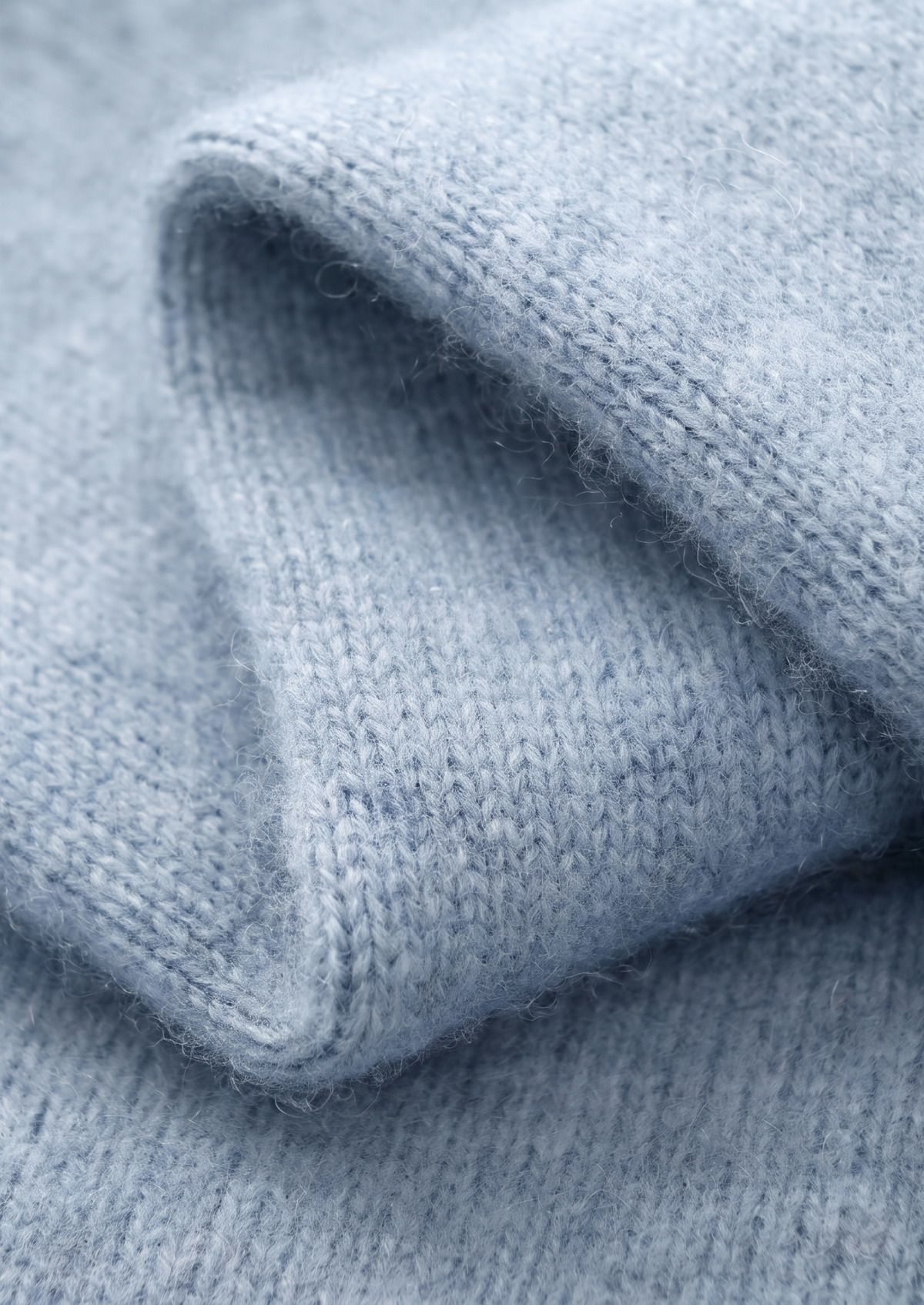 Pure Extra-Fine Merino Wool Light Blue Luzzo Set by SATRI & CO. – product view 6