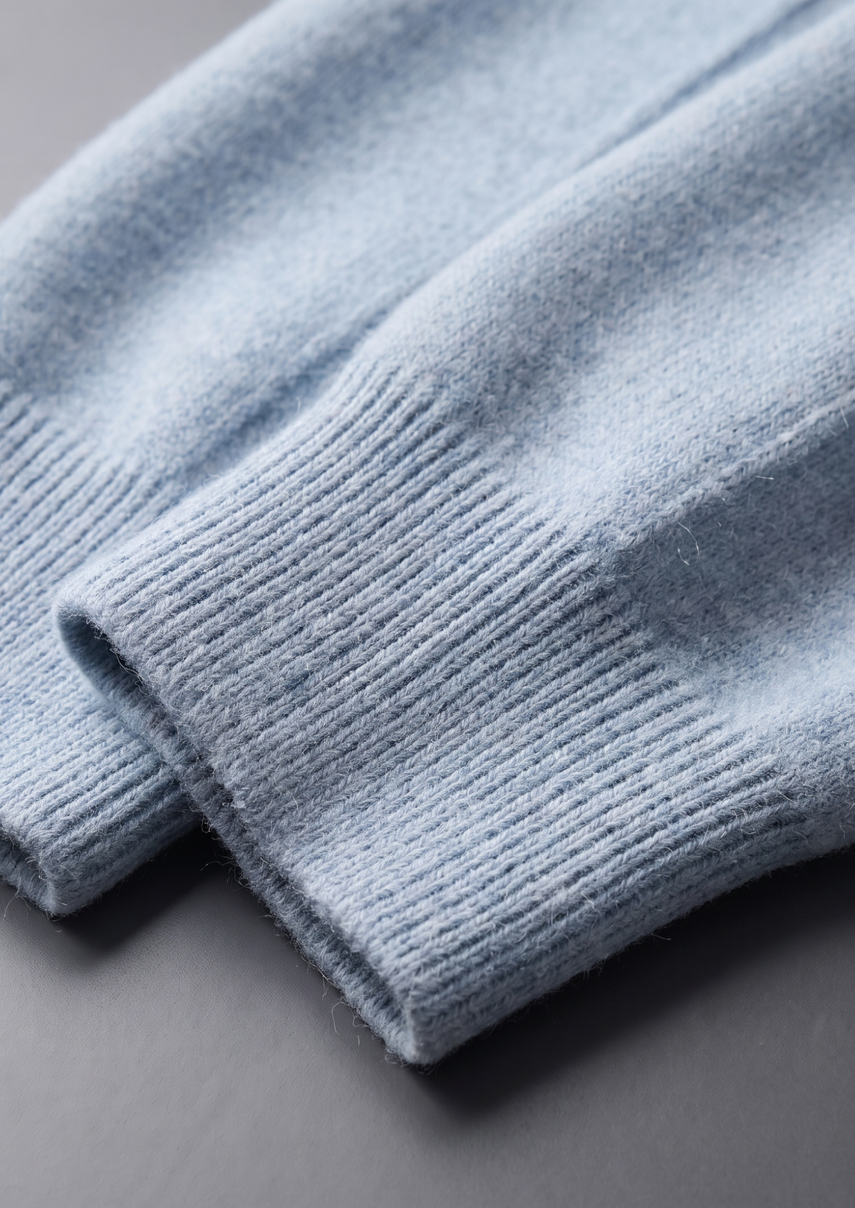 Pure Extra-Fine Merino Wool Light Blue Luzzo Set by SATRI & CO. – product view 7