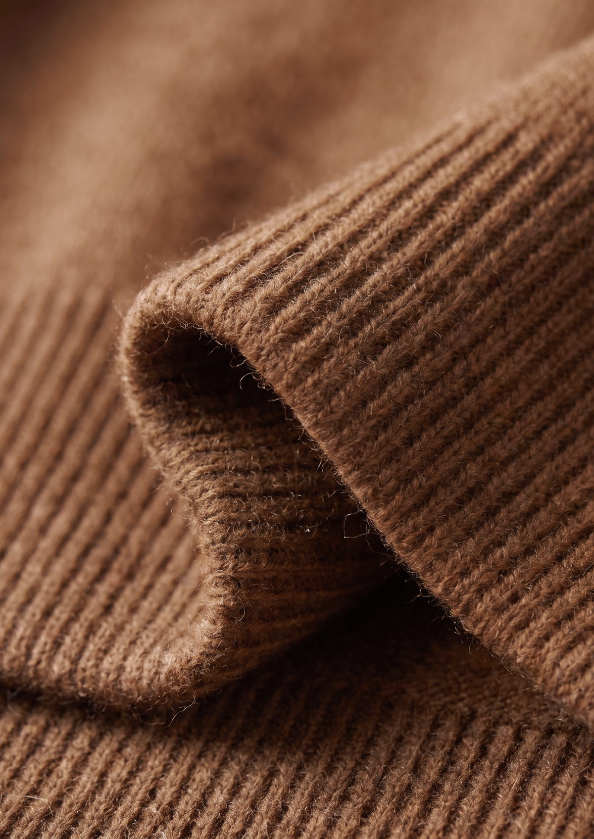 Pure Extra-Fine Merino Wool Caramel Luzzo Set by SATRI & CO. – product view 3