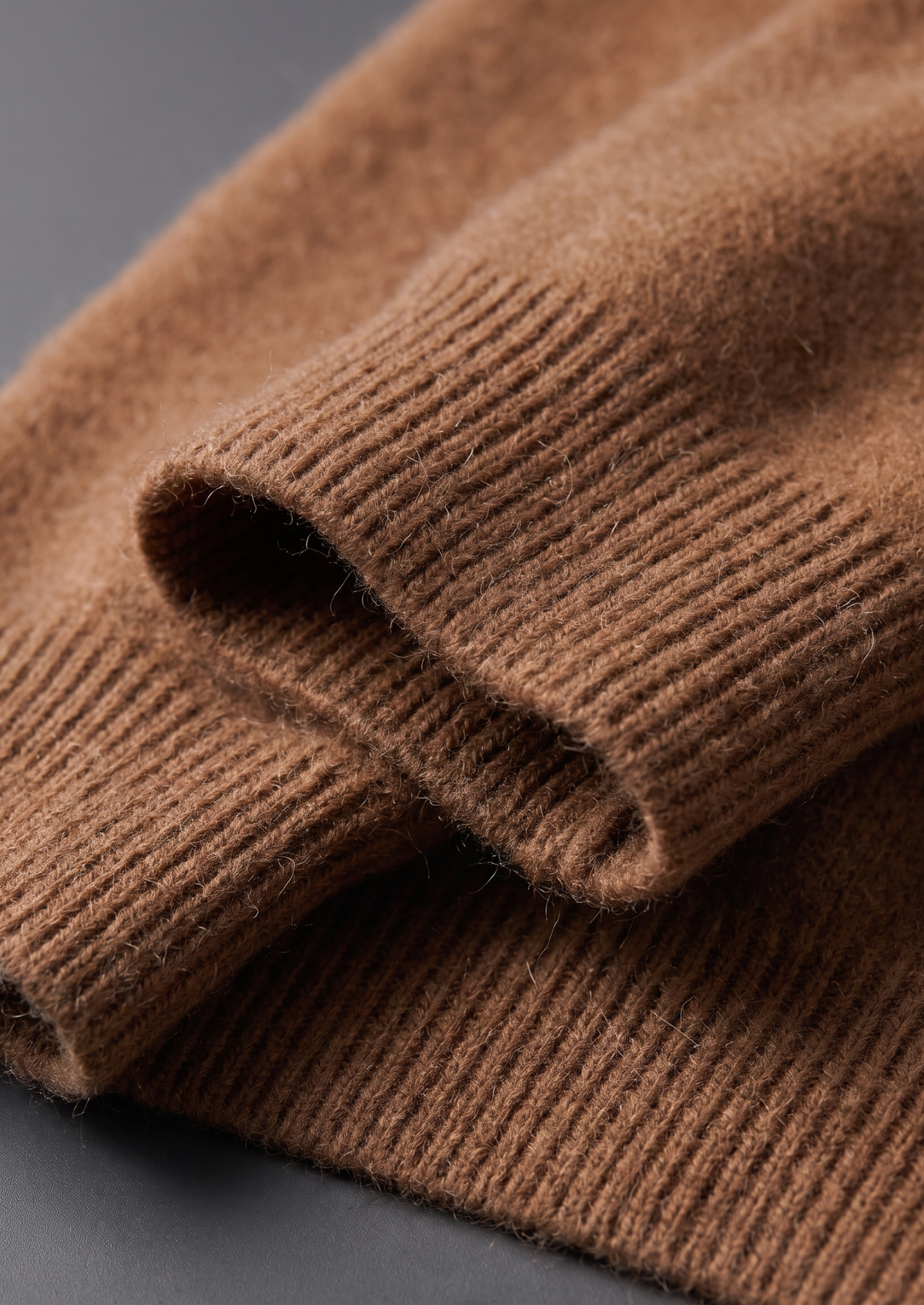Pure Extra-Fine Merino Wool Caramel Luzzo Set by SATRI & CO. – product view 4